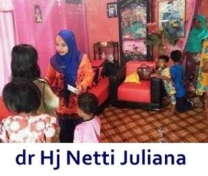 dr Hj Netti Juliana , Berbagi Bersama Anak Yatim Mendatangkan Berkah