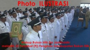 52 Penghulu Resmi Dilantik, Ini Harapan Wabup Rohil