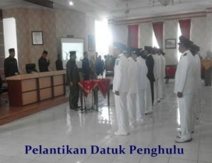 Wabup Jamiluddin Lantik 17 ASN Sebagai Pj Datuk Penghulu