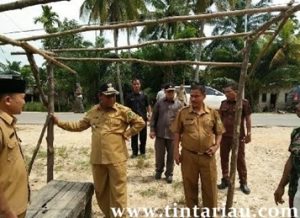 Wabup Rohil Jamaluddin Tinjau Sarana Prasarana Pasar Teluk Pulau Hilir