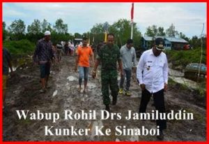 Kunker ke Sinaboi, Wabup Janji Akan Beri Perhatian Khusus Dusun Laksemana