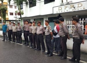 Koalisi Pimpinan Dan Ka Biro Media Masa Unjukrasa ( Demo )di DPRD Kab Rohil Di Terima Ketua DPRD Kabupaten Rokan Hilir