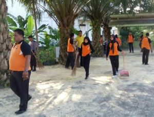 Hut Bhayangkara ke 71, Polres Rohil Gelar Bakti Sosial