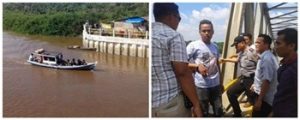 Abang Adik Jatuh Dari Jembatan Jumrah Ke Dalam Sungai Rokan