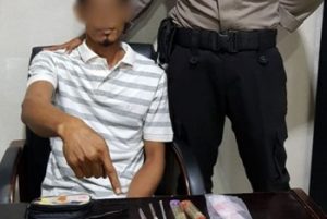 Polsek Bangko tangkap pengedar sabu