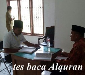 372 Calon Penghulu di Rohil Jalani Tes Baca Alquran