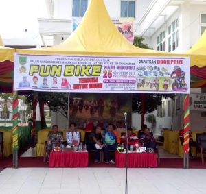 Pemkab Rohil Gelar Sempena HUT ke – 47 Korpri dan ke – 54 HKN , Bersamaan Fun Biken