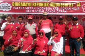 Pemkab Rohil Mengadakan Perlombaan Dalam Rangka HUT RI Ke- 74 Tahun, Serta Bhakti Sosial Donor Darah.