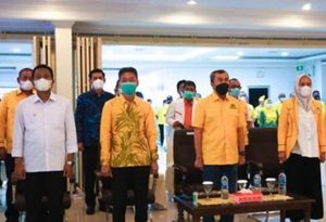 Gubri Syamsuar Hadiri Pembukaan Musda V DPD II Golkar Rohil, Afrizal Sintong : Golkar Rohil Siap Menangkan Pilpres 2024