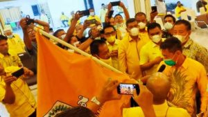 Afrizal Sintong , Terpilih Aklamasi Pimpin DPD II Golkar Rohil