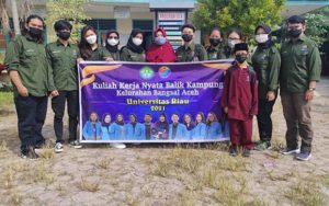 Mahasiswa UNRI Balik Kampung , Kukerta di RT 04 Kel.Bangsal Aceh Kec.Sei.Sembilan Kota Dumai