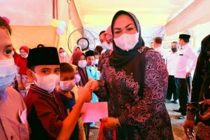 Ketua PKK Rohil Sanimar Afrizal , Ajak Jajarannya Gencarkan Cegah Stunting