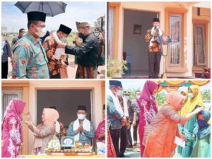 Bupati dan Wakil Bupati Rohil kunjungi Kec.Pekaitan Dalam Rangka Hari Jadi Yang Ke 11 Tahun