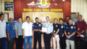 Jalin Sinergitas , PC JMSI Rohil Sambangi Kantor Imigrasi Kelas II TPI Bagansiapiapi