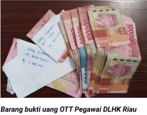Empat Oknum Pegawai Dinas Lingkungan Hidup dan Kehutanan (DLHK) Riau Diduga Melakukan Pemerasan Terkait Lahan Di Kawasan Hutan Produksi Terbatas