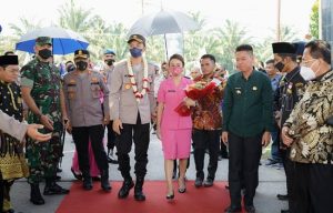 Pisah Sambut Kapolres Rohil,AKBPAndrian Pramudianto Gantikan AKBP Nurhadi Ismanto