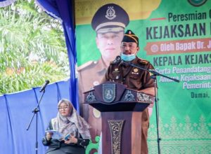 Peresmiasn Gedung Kantor Kejari Dumai  Dan Penandatangana Mou , Perjanjian Kerjasama Antara Kejari Dumai Dengan Pemko Dumai Serta Peresmian  Rumah Restorative Justice Pada Kejari Dumai