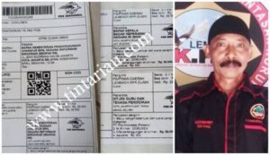 Lembaga K.P.K Kota Dumai Laporkan Kepsek SMPN3 Kota Dumai ke KASN Republik Indonesia di Jakarta