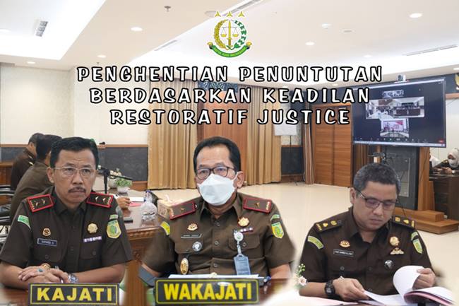 Pengajuan 2 Perkara Untuk Di Lakukan Penghentian Penuntutan Berdasarkan Keadilan RestoratifJustice Di Setujui oleh Jampidum Kejaksaan Agung RI