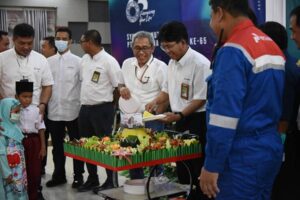 PT KPI RU Dumai Salurkan Bantuan ke Panti Asuhan Dalam Rangka Syukuran HUT Pertamina ke-65