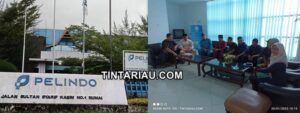 Lurah Teluk Binjai Beserta Jajarannya Silaturahmi Dengan Humas PT. Pelindo Dumai