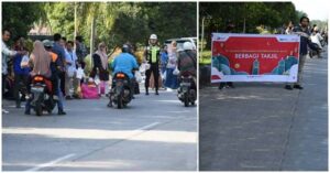 Berbagi Berkah Ramadhan, PT KPI RU Dumai Bagikan Ratusan Takjil Untuk Masyarakat