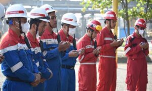 Start Up HCU Pasca Gangguan Operasional, PT KPI RU Dumai Gelar Doa Bersama