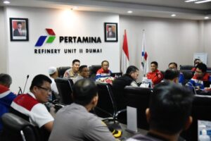 Pastikan Proses Recovery Kilang Berjalan Baik, Direksi Pertamina Kunjungi PT KPI RU Dumai