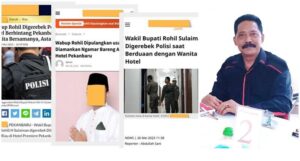 Sutrisno Tim Jaguar Independent , Kecewa Dengan Insiden Wabup Rohil, Di Duga Berdua Di Kamar Hotel Dengan Wanita