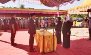 7 Pjs Penghulu dan Kapus Balai Jaya Di Lantik Oleh Bupati Rohil Afrzal Sintong .S.IP