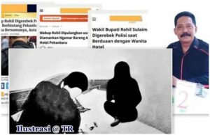 Bupati Rokan Hilir Afrizal Sintong.SIP ,Non Aktifkan ASN Yang Viral Diduga Berdua Di Kamar Hotel