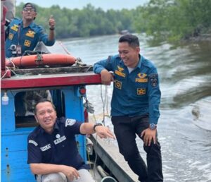 Dinas Kominfo Turun ke Dusun Sei Sekobat , Untuk Perjuangkan Sinyal Telkomsel Wilayah Pesisir