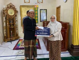 Lanjutkan Program Rutin Rabu Ceria, PT KPI Unit Dumai Santuni Anak Yatim di Panti Asuhan Ar-Raudhoh