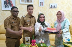Ketua KONI Rohil Samsuri Ucapkan Tahniah Hari Lahir Ketua PKK Rohil Sanimar SPd ke-42