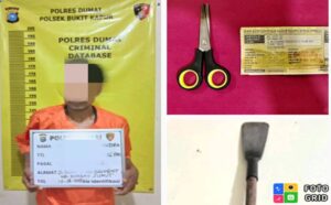 Unit Reskrim Polsek Bukit Kapur Jajaran Polres Dumai , Berhasil Meringkus Pelaku Tindak Pidana Penggelapan