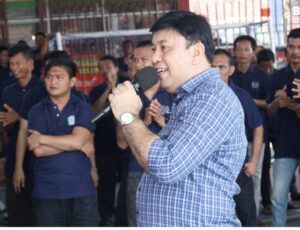 Sapa Warga Binaan, Stafsus Menkumham Bidang Transformasi Digital Apresiasi Kekompakan Rutan Dumai