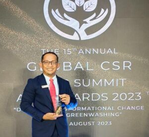 Berhasil Kurangi Dampak Perubahan Iklim, PT KPI Unit Dumai Raih Penghargaan Internasional Global CSR & ESG Summit 2023 di Vietnam