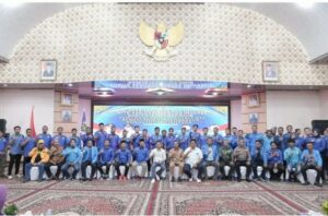 Bupati Rohil Afrizal Sintong, Hadiri MUSDA Ke VII KNPI ROHIL 2023
