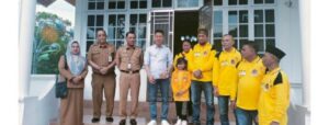 Bupati Rohil Afrizal Sintong, S.IP., lakukan Pelepasan Secara Simbolis Kepada Nathasya Br. Nainggolan Berangkat ke Thailand