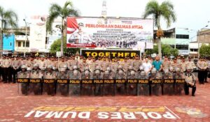 Polres Dumai Gelar Lomba Dalmas , Dalam Rangka Kesiapan Pengamanan Pemilu Serentak 2024 Mendatang