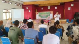 Kadis PMD Rohil Beri Materi Kewirausahaan Pemuda Kepenghuluan Labuhan Tangga Baru