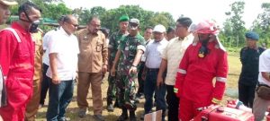 Kadis Lingkungan Hidup, Wakili Bupati Rohil Hadiri Apel Siaga Karhutla