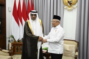 Terima Kunjungan Dubes Arab Saudi untuk Indonesia, Wapres Minta Perkuat Hubungan Bilateral Kedua Negara