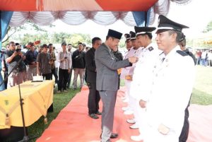5 Penghulu Bangko Pusako Hasil Pilpeng Serentak, di Lantik Bupati Rohil