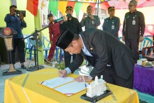 Bupati Rohil Lantik; Pjs Penghulu Plu Halang Muka dan Plu Halang Hulu
