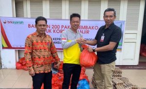 BRK Syariah Kirim Bantuan 200 Paket Sembako, Bantu Warga Korban Banjir