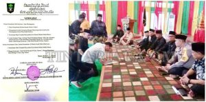 Akhirnya Lembaga Adat Melayu Riau Dumai ( LAMR Dumai ) Menjatuhkan Sangsi Adat Kepada Pelaku Pengeroyokan