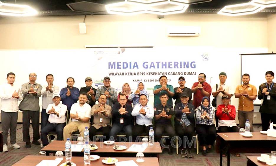 BPJS Kesehatan Cabang Kota Dumai Gelar Media Gathering