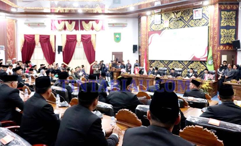 Pidato Pembukaan Ketua DPRD Kota Dumai Pada rapat paripurna dalam rangka  pengucapan sumpah/janji anggota DPRD Kota Dumai masa jabatan 2024 – 2029