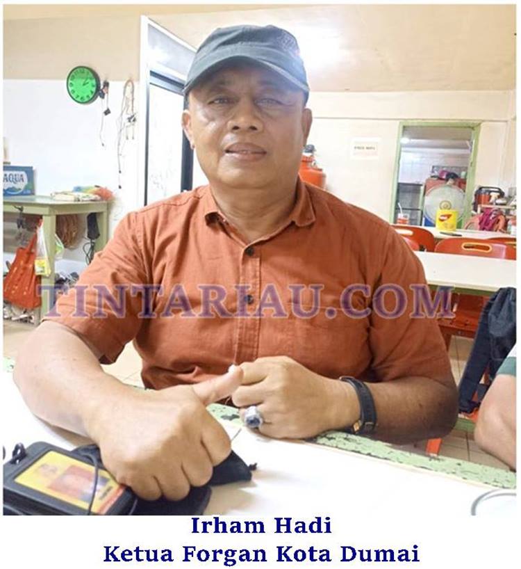 Ketua FORGAN ( Forum Gabungan Wartawan ) Irham Hadi, Akan Menempuh Jalur Hukum, Terkait Ucapan Budiman RT 08 Kel.Lbk Gaung